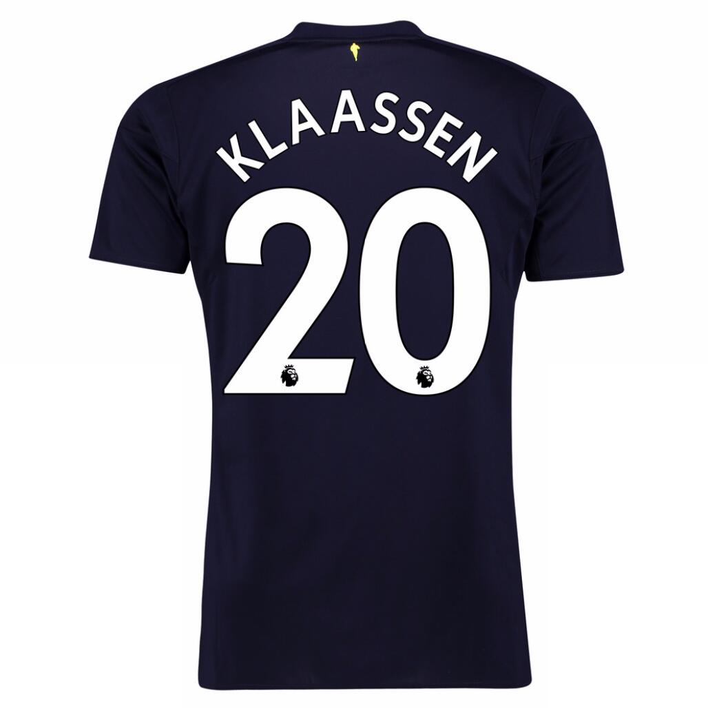 Camiseta Everton 3ª Klaassen 2017/18